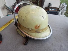 Vintage German Glow In the Dark Fire Helmet Estate Find