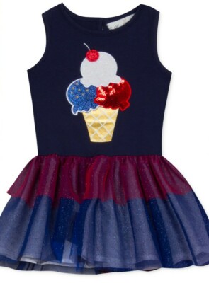 Rare Editions Baby Girl's 2-Piece Sequin Ice Cream Tutu Dress-Size-18M or  24M | eBay