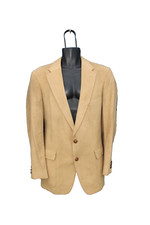 Hunter Haig Camel Hair Jacket Coat Button Blazer NO SIZE 25" Chest Brown Retro