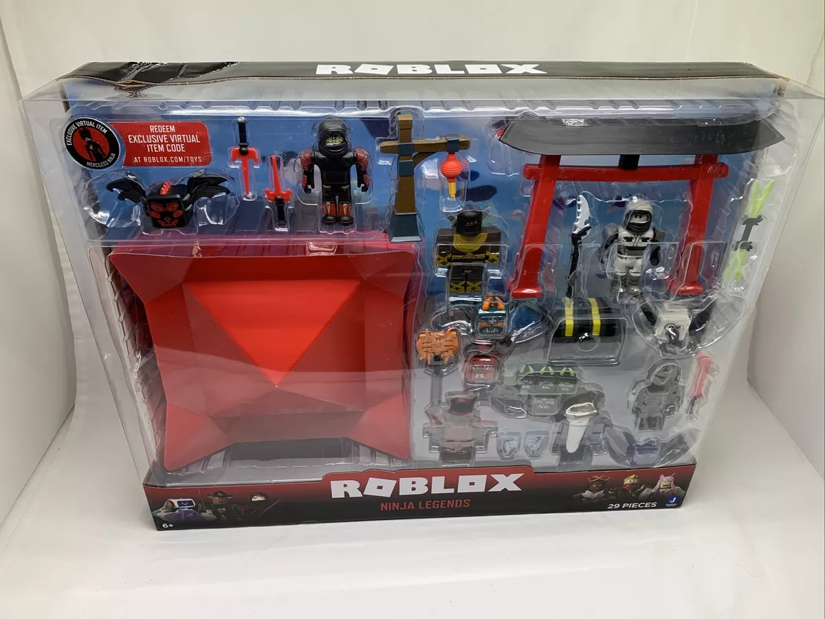 Roblox Action Collection Deluxe Ninja Legends Playset [Includes Exclusive Virtual  Item] 