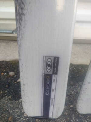 SALOMON XSCREAM 9 Skis 195cm NOS BRAND NEW ORIGINAL $559.00 PRICE