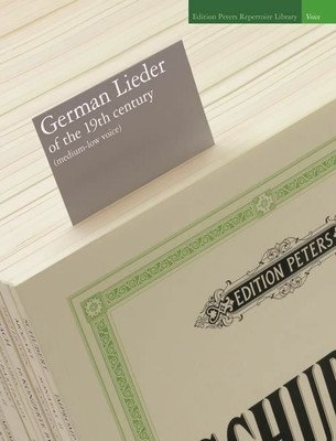 Deutsche Lieder vom 19. Jh. mittelniedrig mittlere Stimme, hohe Stimme, Klaviermusik Vario