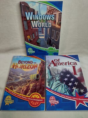Abeka Grade 5 Readers 5th Grade Newest Editions 3 Book Set Homeschool Of America