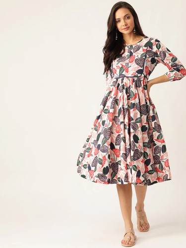 midi and top dress indian