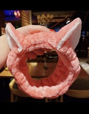 Women  s Stretch Headband With Cute Animal Ears