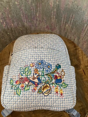 Vera Bradley Disney Alice in Wonderland Small Backpack NWT Disney Small Backpack Bag | Vera Bradley – Vera Bradley  main image 4
