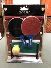 Table Top Tennis Vintage Miniature Ping Pong Retro Classic Game Sport Mini