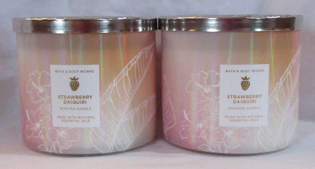 bath&body works キャンドル 2個 Bath & Body Works 14.5 oz 3-wick Scented Candle Lot Set of 2