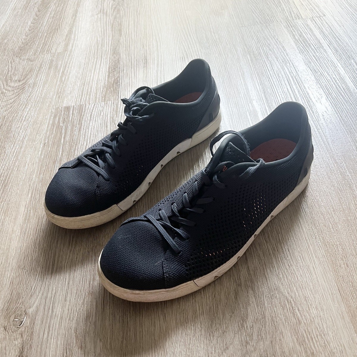 SWIMS Breeze Tennis Knit Shoes Men display picture 3
