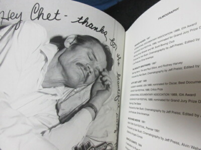 Bruce Weber Filmography Japan Exhibition Program Photo Book