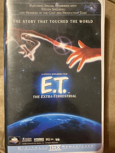 E.T. The Extra-Terrestrial (VHS, 1982)