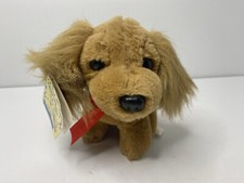 Prestige 1985 Cocker Spaniel Dog 6 Plush Stuffed Animal Vintage W/ Tag Isotoner