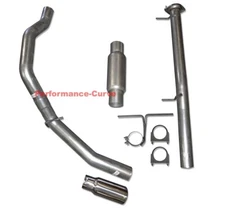 3.5" Exhaust Kit FloPro Twister Fits 11-19 Silverado Sierra 2500 3500 6.0 CC-SB