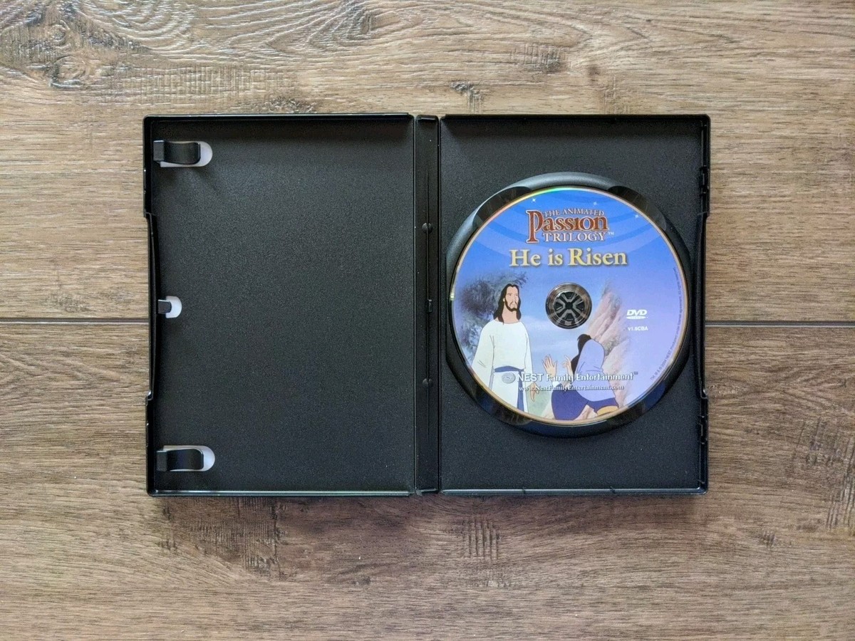 Animated Passion Trilogy [DVD](中古品) The Animated Passion Trilogy (2004, 3-disc DVD set) Bible Jesus