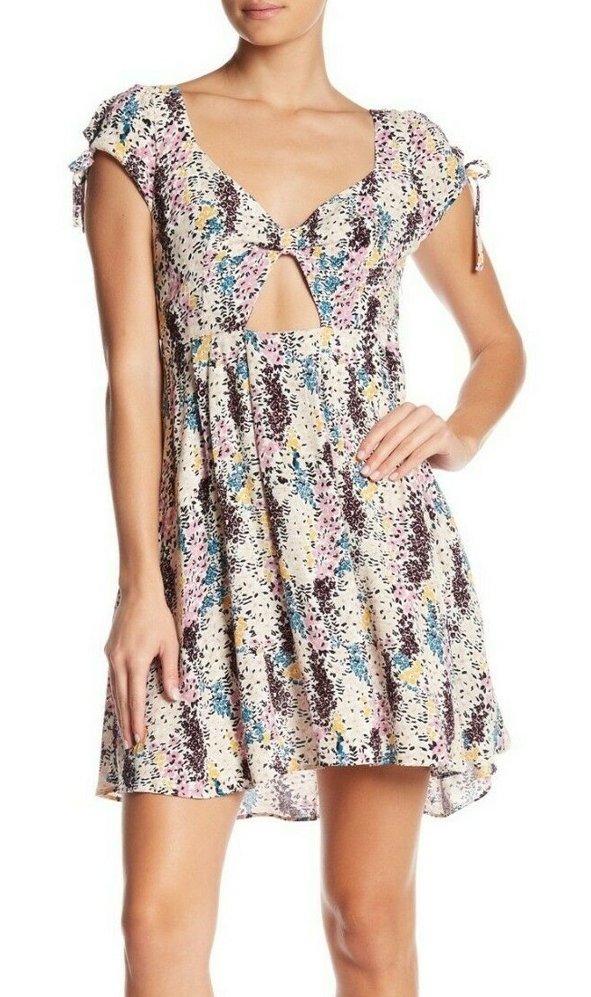 free people miss mini dress Free People Miss Right Cutout Skater Dress