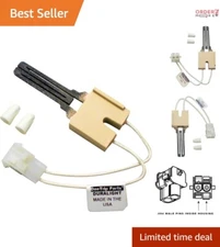 Furnace Hot Surface Ignitor with Insulated Wires - For Easy Install