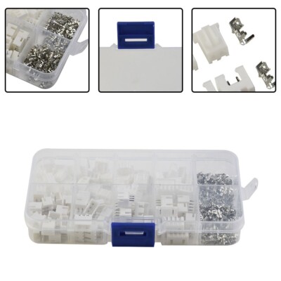 230pcs JST-XH 2,54mm 2/3/4/5Pin Draht Gehäuse Stecker Jumper Header Terminal