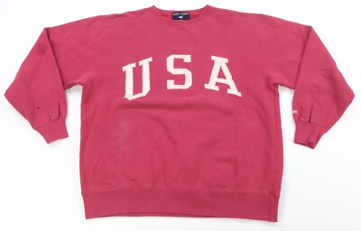 Rare Vintage POLO SPORT Ralph Lauren USA Spell Out Crewneck