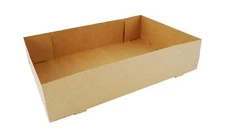 Southern Champion Tray 1250 #1 Kraft Paperboard One Piece Donut Tray, 13-1/2"...