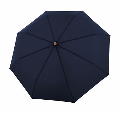 doppler Nature Magic Uni Regenschirm Deep Blue dunkelblau Neu