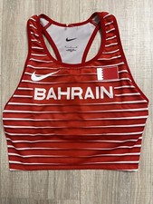 Nike Pro Elite Bahrain Track & Field Top DD7849-657 Made In USA Women's Sz S