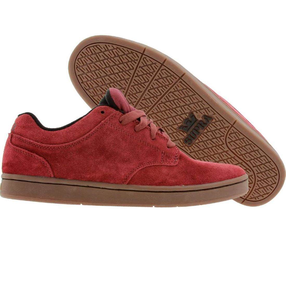 砂糖　ページ売約済み　SUPRA スニーカー　29cm $100.00 $120 Supra Dixon burgundy canvas / gum New Men Skateboard