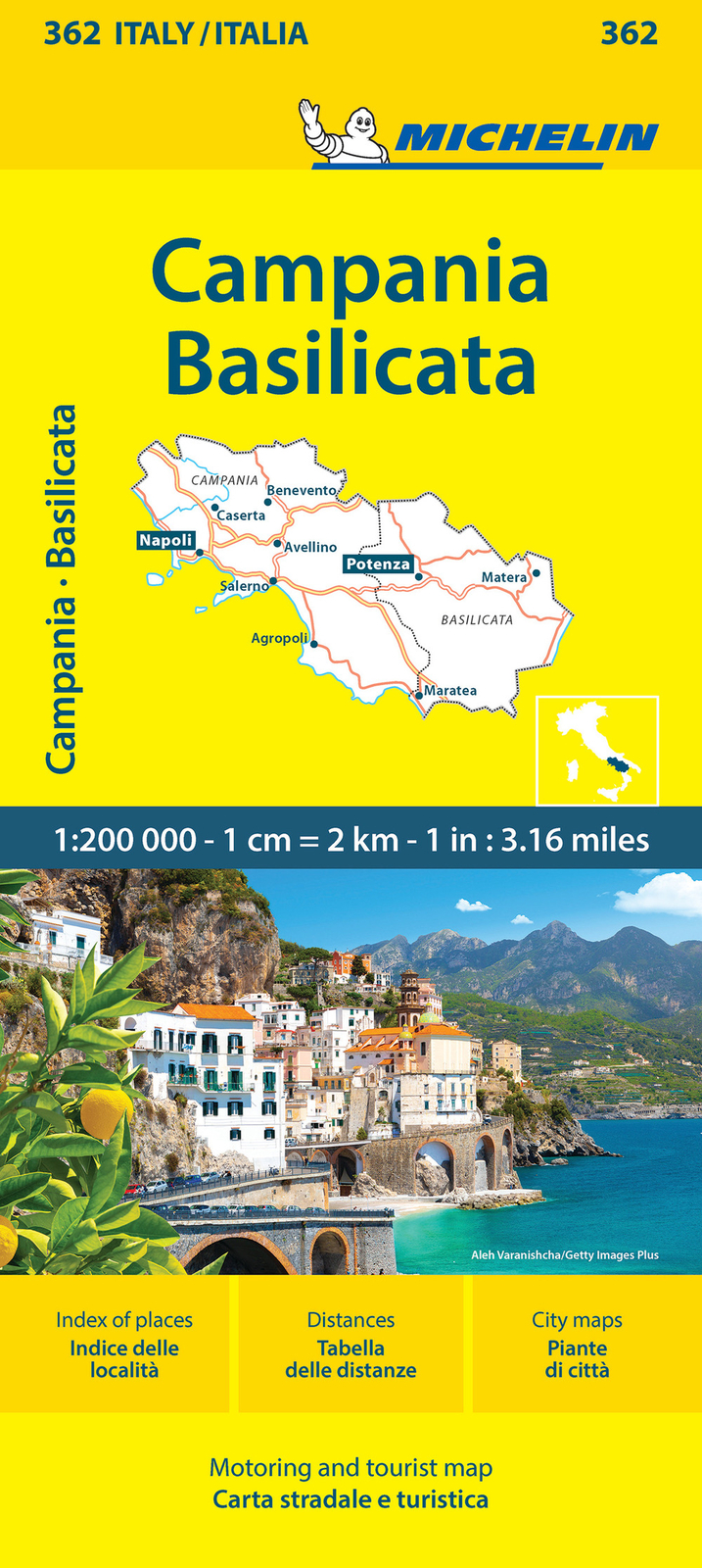 Campania e Basilicata 1:200.000 - AA.VV.