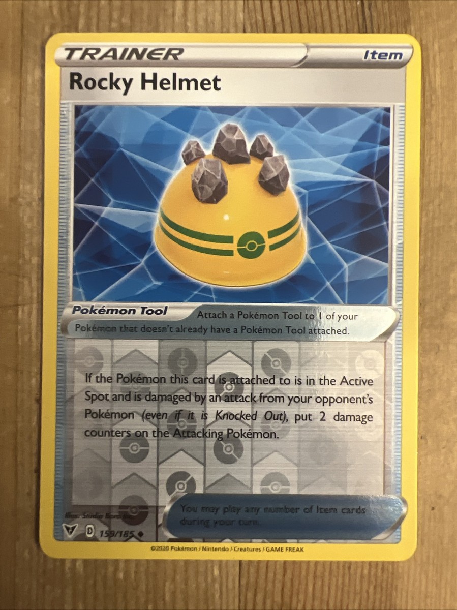 ROCKYST トレカ Pokemon TCG : Rocky Helmet 159/185 Reverse Holo Vivid Voltage LP