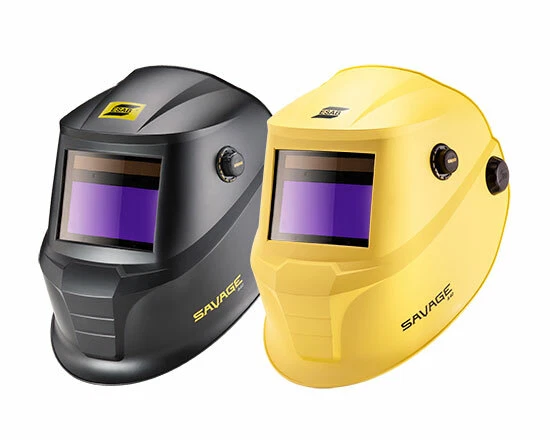 ESAB Savage A41 Auto Darkening Welding Helmet, Shade 9-13 Black