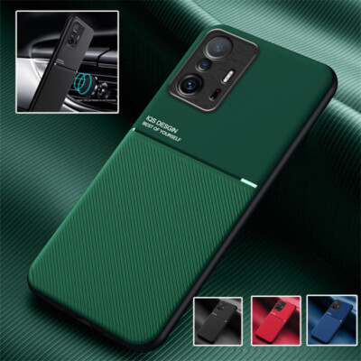 Case For Xiaomi Mi 11 11T Pro 11 Pro Shockproof Rubber Leather Magnetic