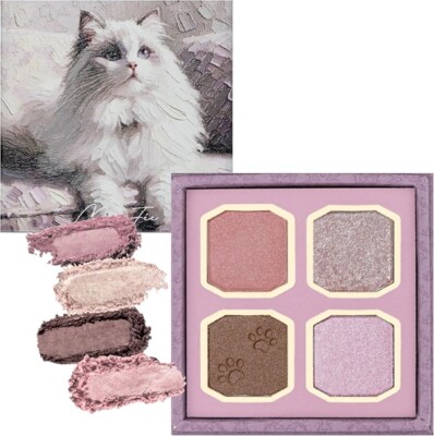 MilleFee My Kitty Eye Palette 3.2g 02 Ragdoll Cat 4 colors