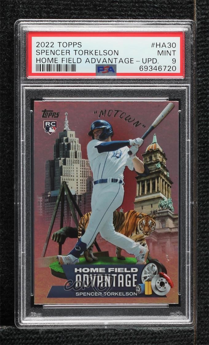 2022 Topps Update Home Field Advantage Spencer Torkelson #HA-30 PSA 9 MINT 0h0m