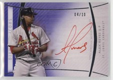 2017 Topps Diamond Icons Red Ink Signatures Purple /10 Alex Reyes Auto 0t2