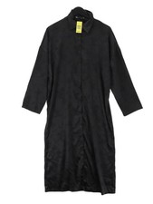 L'olive verte Maxikleid M in Schwarz