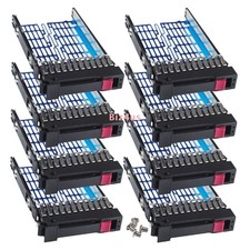 8x 2.5" SAS SATA Caddy Tray Sled for HP DL580 DL380 ML350 ML570 G6 G7 378343-001