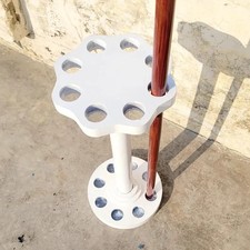 22'' Wooden Stick Holder Stand Storage Umbrella Rack Entryway Walking Cane Stick