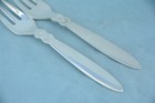 2 Georg Jensen Cactus Sterling Silver 6-3/8" Fish Fork No Monogram — photo 4