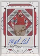 2022 Panini National Treasures Diamond Single 12/49 Matheu Nelson Auto 0c6