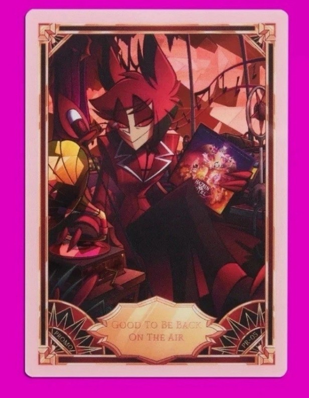 Hazbin Hotel プロモ　PR-05 ice HAZBIN HOTEL GOOD TO BE BACK ON THE AIR CRACKED ICE PROMO