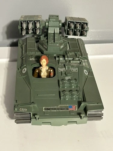 GI Joe Wolverine w/ Cover Girl V1 Action Figure 1983 Vintage