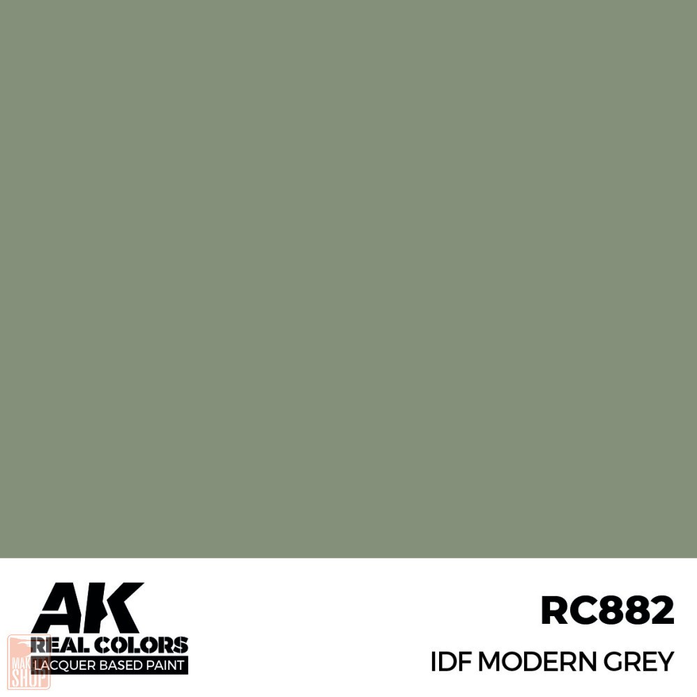 Ak Interactive Rc882 - IDF Modern Grey 17 Ml - New