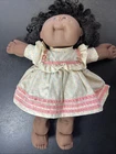 Cabbage Doll Patch Kids 1982 Black African American With Pink Dress