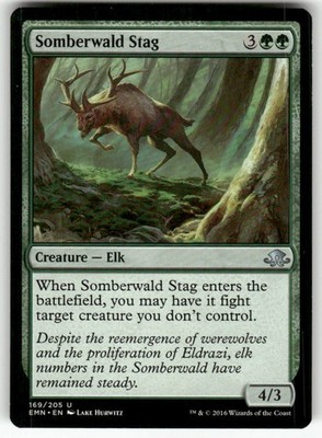 Somberwald Hirsch 169 Uncommon Eldritch Mondmagie: The Gathering NM