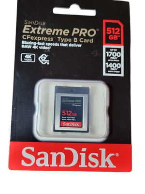 #ad SanDisk Extreme PRO 512GB CFexpress Type B Memory Card NEW SEALED $239.00