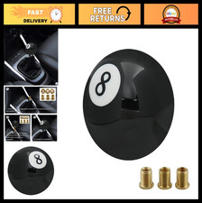 Cool Billiards Shift Knob - Round Ball Gear Stick Lever For Cars Trucks - Blac Cool Billiards Shift Knob - Round Ball Gear Stick Lever For Cars Trucks - Blac