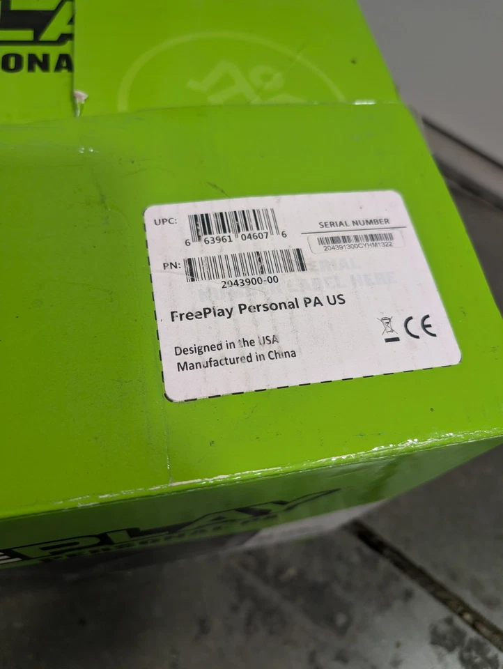 Altavoz PA Mackie FreePlay Personal XL Bluetooth Foto 2 de 4