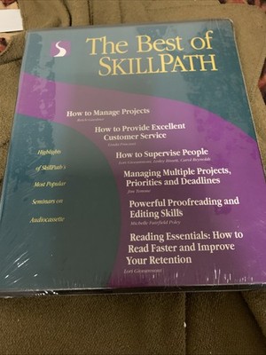 Best of SkillPath (Audio Cassette) Speed Reading Retention Supervise People