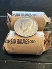 2 Full Circulated Rolls Of Kennedy Bicentennial Half Dollars from 1976