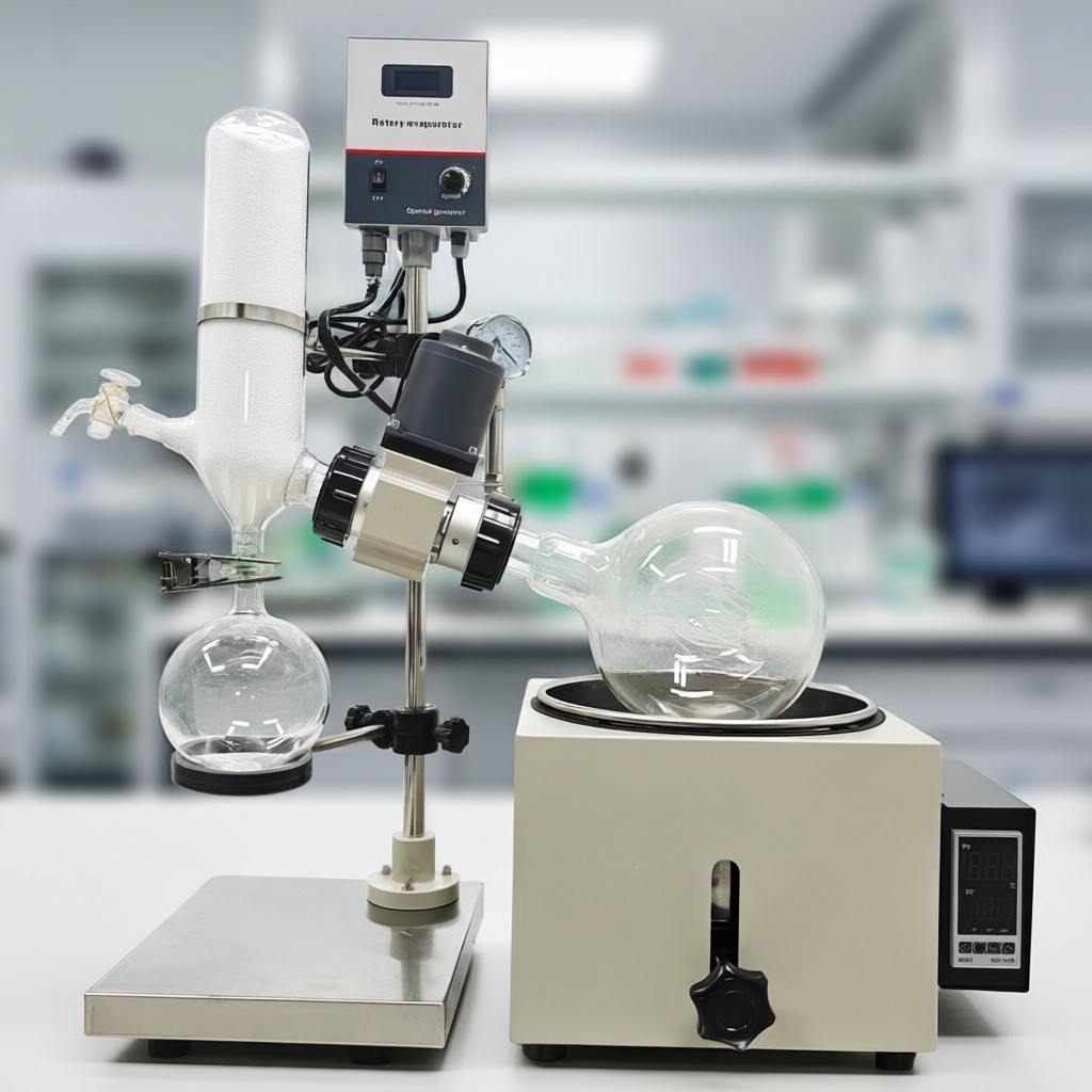 3L Rotary Evaporator Lab Chemical Evaporation Distillation Extraction Heating