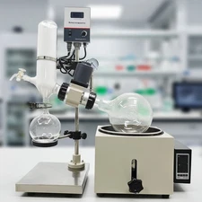 3L Rotary Evaporator Lab Chemical Evaporation Distillation Extraction Heating